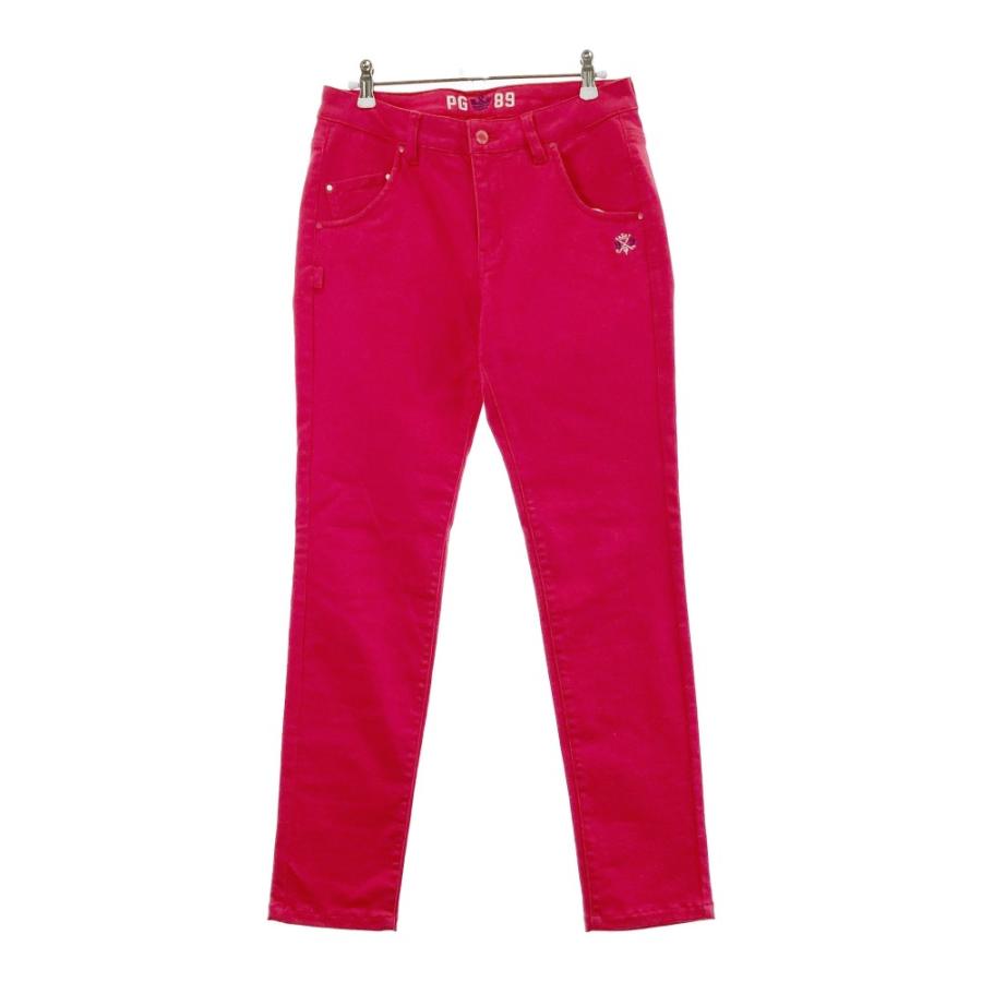 【美品 ・着用1回 】パーリーゲイツ ストレッチ パンツ サイズ1 ピンク 美品 ・着用1回 】パーリーゲイツ ストレッチ パンツ サイズ1