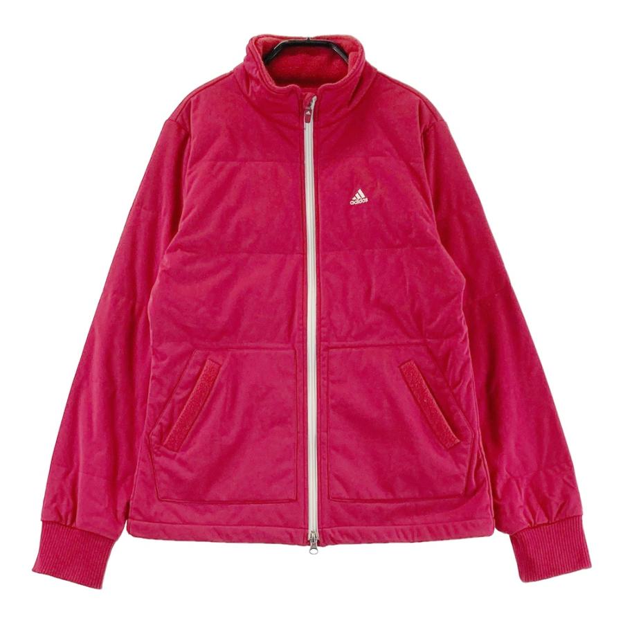 ADIDAS GOLF アディダスゴルフ ダウンジャケット ボア レッド系 M