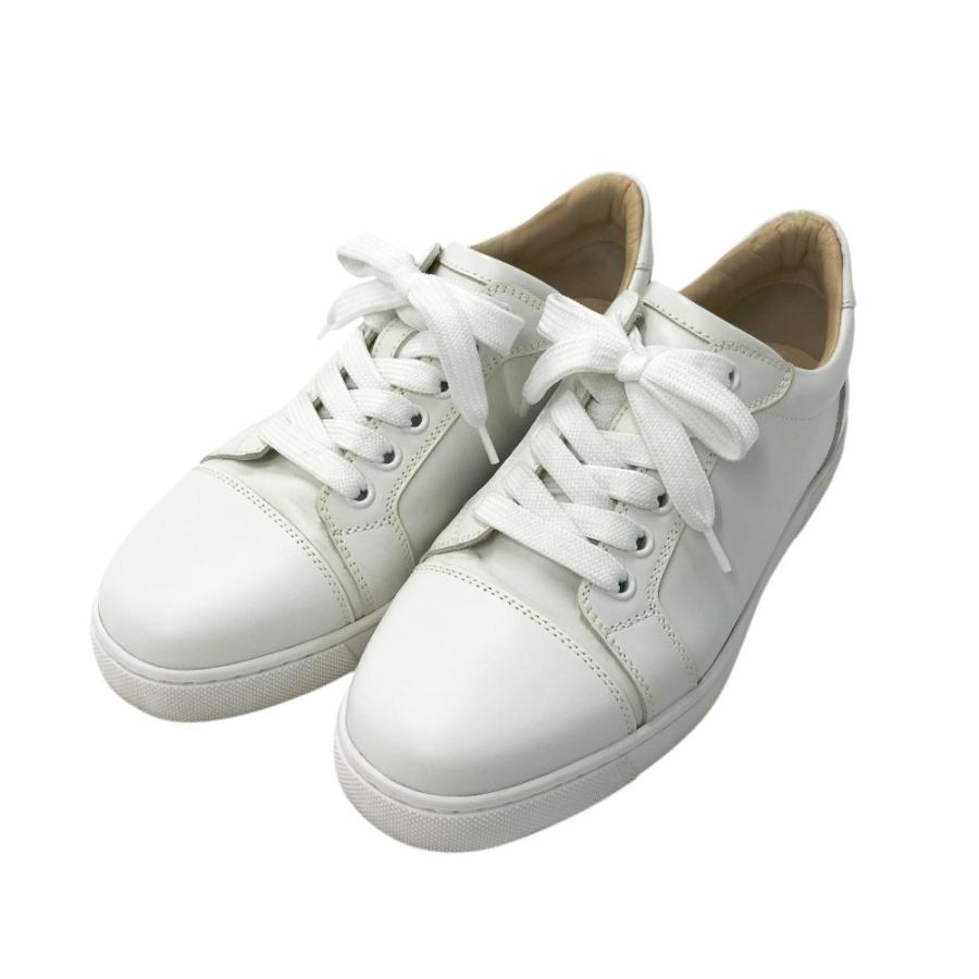 Christian Louboutin ホワイト スタッズ スニーカー　美品 中古・古着通販】Christian Louboutin (クリスチャン・ルブタン