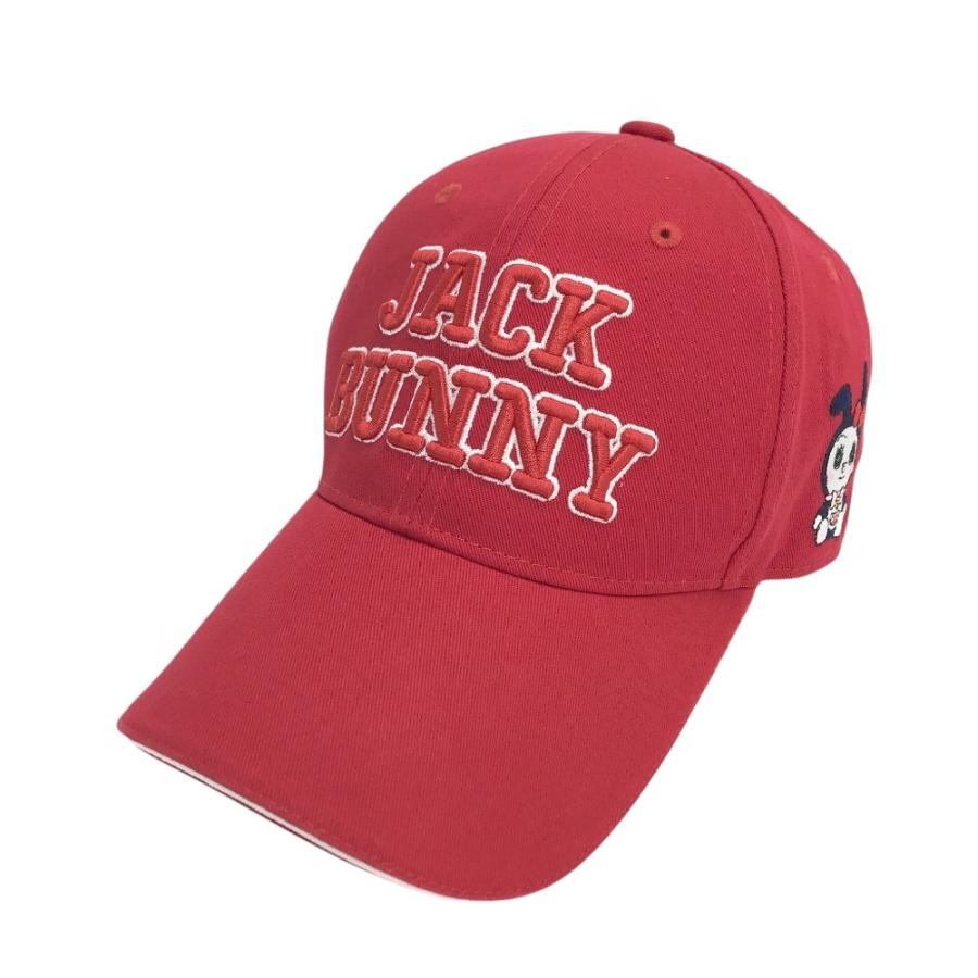 JACK BUNNY ジャックバニー ×ドラえもん キャップ レッド系 ゴルフ