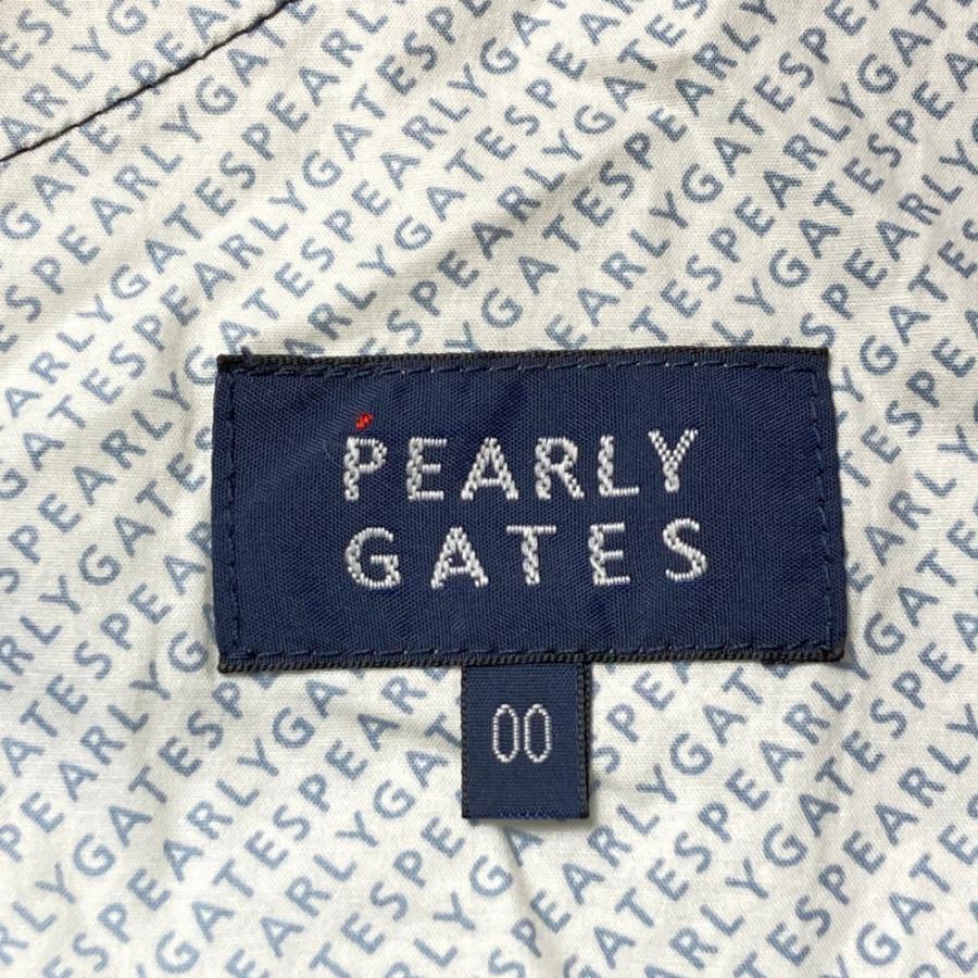 サイズ：00 PEARLY GATES パーリーゲイツ  ストレッチ スカート 総柄 ネイビー系 [240101410264] ゴルフウェア レディース ストスト PEARLY GATES（パーリーゲイツ） ストレッチ スカート 総柄 ネイビー系