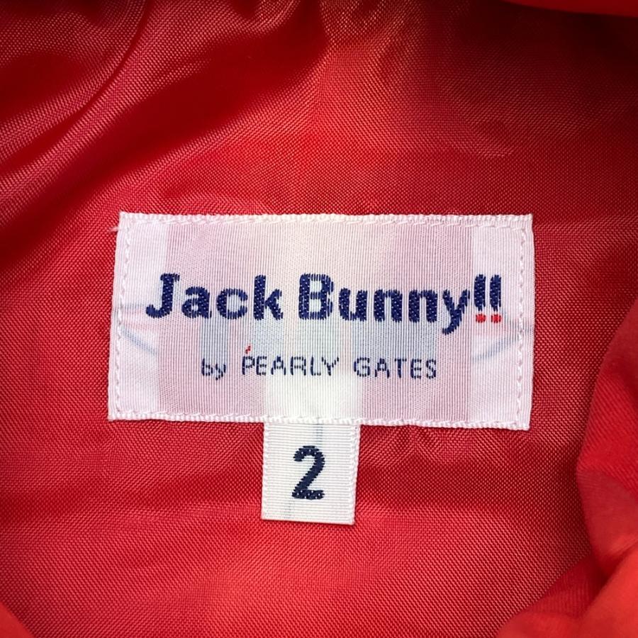 JACK BUNNY ジャックバニー 4way ダウンジャケット レッド系 2 ゴルフ