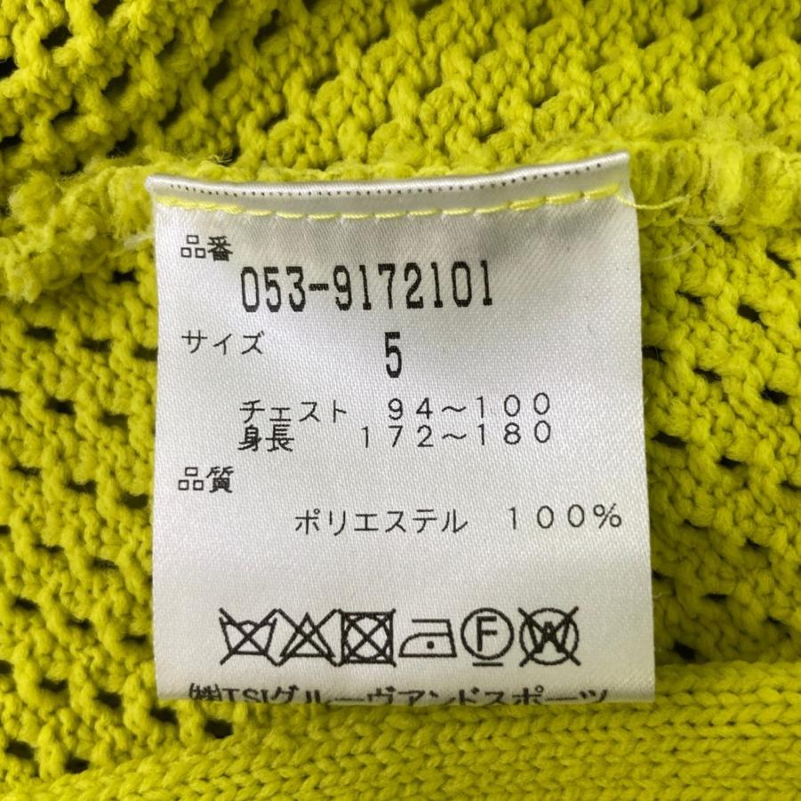 PEARLY GATES パーリーゲイツ ニット ジップジャケット イエロー系 5