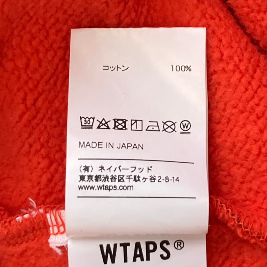 WTAPS ダブルタップス 182ATDT-CSM03S DESIGN CREW NECK COLLEGE 裏 