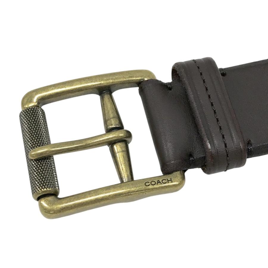 COACH 【美品】COACH コーチ F66102 レザー ベルト ブラウン系 COACH 【美品】COACH コーチ F66102 レザー ベルト ブラウン系