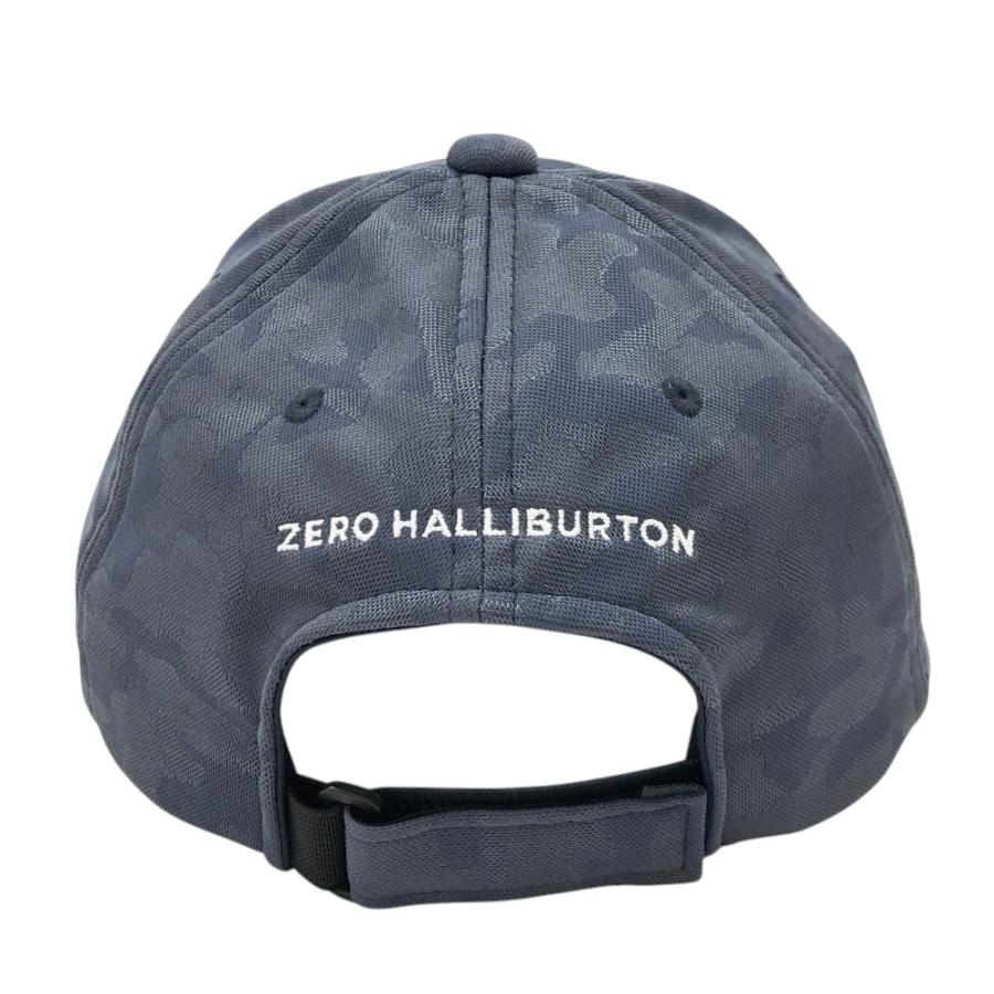 新品　未使用　ゼロハリ　ゴルフZH カモフラ　キャップ ブラック　黒　男女兼用 ZERO HALLIBURTON ゼロハリバートン キャップ カモフラ 迷彩 総柄