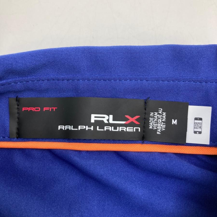 RLX ラルフローレン 半袖ポロシャツ ブルー系 M ゴルフウェア メンズ