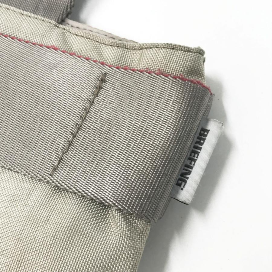 BRIEFING GOLF カートバッグ　グレー ブリーフィング ゴルフ バッグ カートトート ミルコレクション