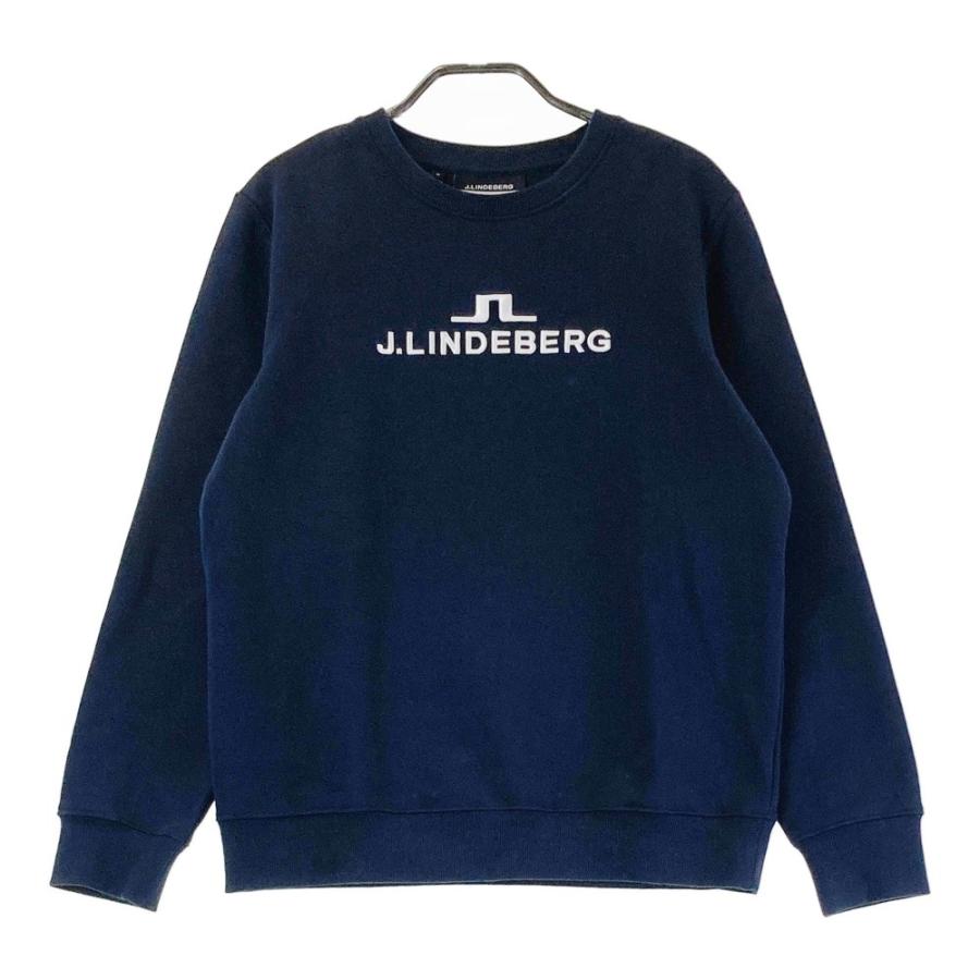 J.LINDEBERG（ジェイリンドバーグ） ロゴパーカー ネイビースウェット J LINDEBERG（ジェイリンドバーグ） ロゴパーカー ネイビー