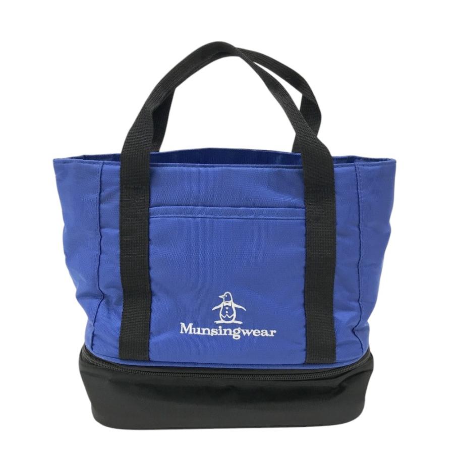 Munsingwear（マンシングウェア） 二層 カートバッグ ブルー系 ゴルフ