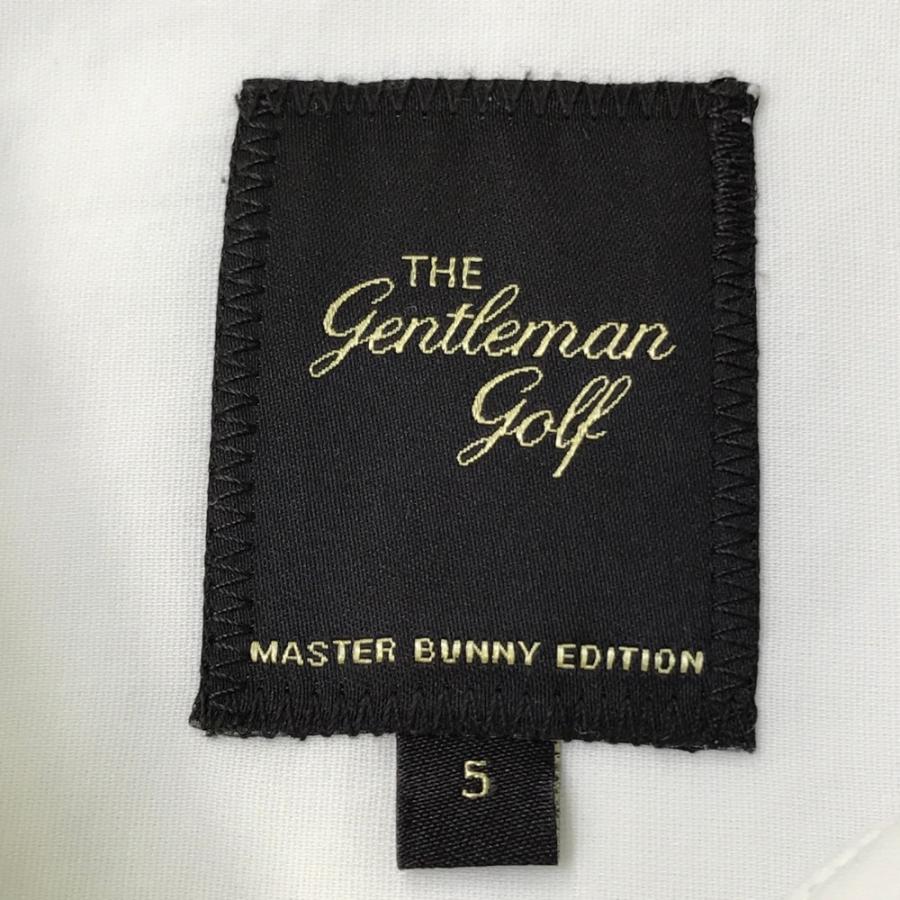 サイズ：5 MASTER BUNNY EDITION マスターバニーエディション GENTLEMAN GOLF リネン混 長袖ジャケット  ホワイト系 [240101413145] ゴルフウェア メンズ ストスト MASTER BUNNY EDITION（マスターバニーエディション） GENTLEMAN GOLF