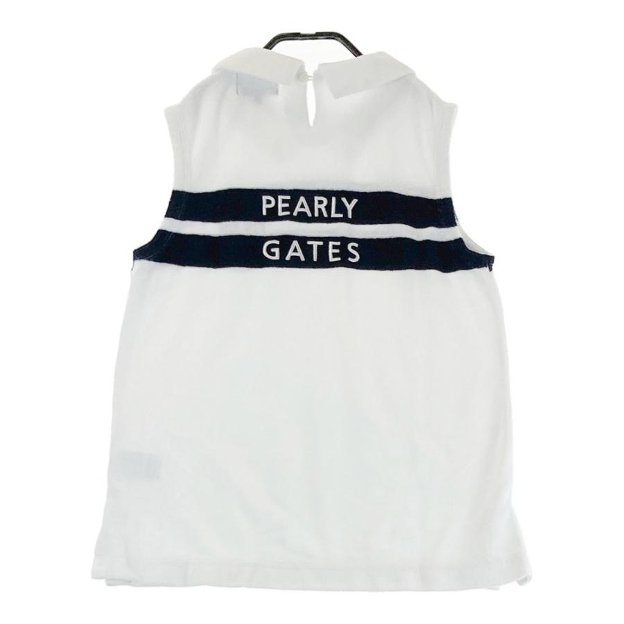 PEARLY GATES ノースリーブ PEARLY GATES パーリーゲイツ ; 襟付 ノースリーブシャツ パイル