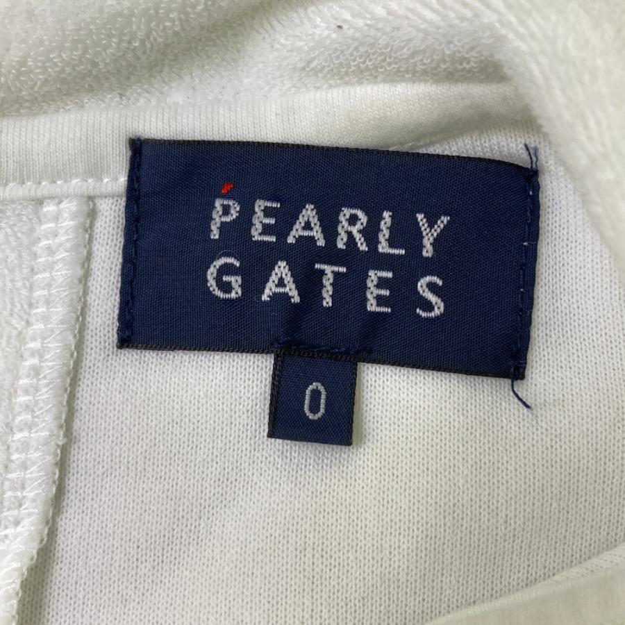PEARLY GATES ゴルフ ノースリーブシャツ サイズM PEARLY GATES パーリーゲイツ ; 襟付 ノースリーブシャツ パイル