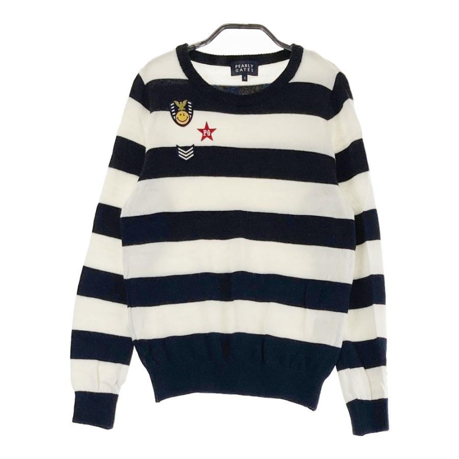 PEARLY GATES（パーリーゲイツ） ニットセーター カシミヤ混 ニコ