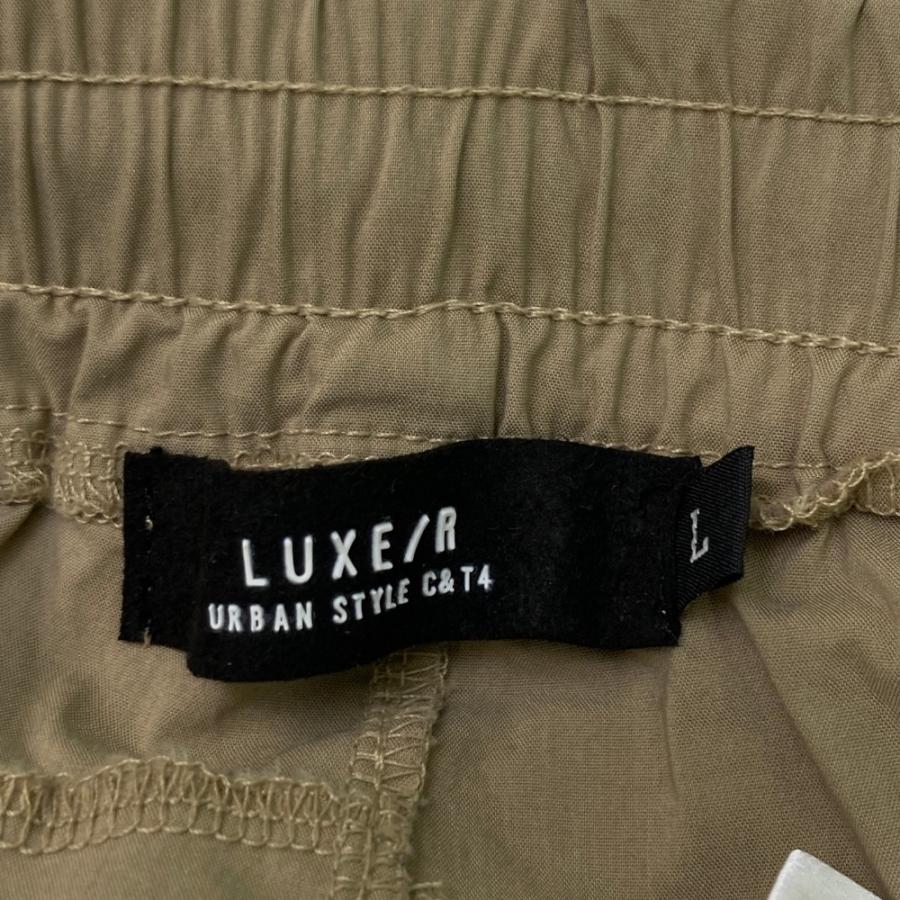 LUXE/R ラグジュ ジョガーパンツ ベージュ系 L ゴルフウェア メンズ