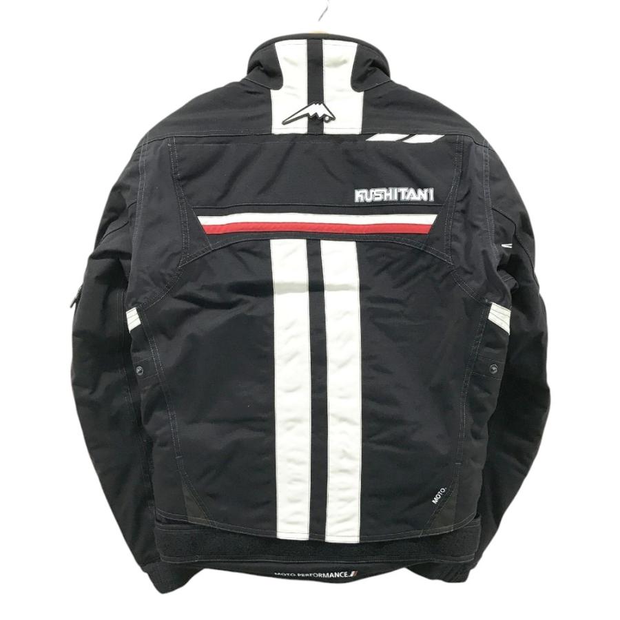 KUSHITANI パドックジャケット XLサイズ　ブラック春から秋用ジャケット KUSHITANI パドックジャケット XLサイズブラック春から秋用