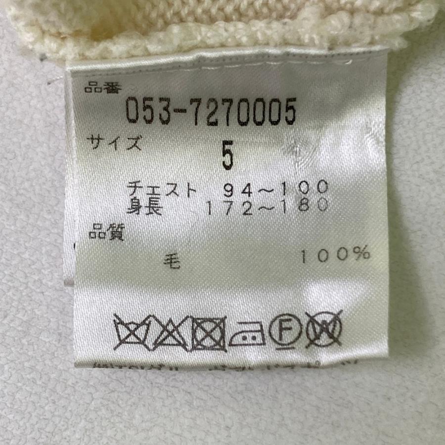 PEARLY GATES パーリーゲイツ ニットセーター ホワイト系 5 ゴルフ