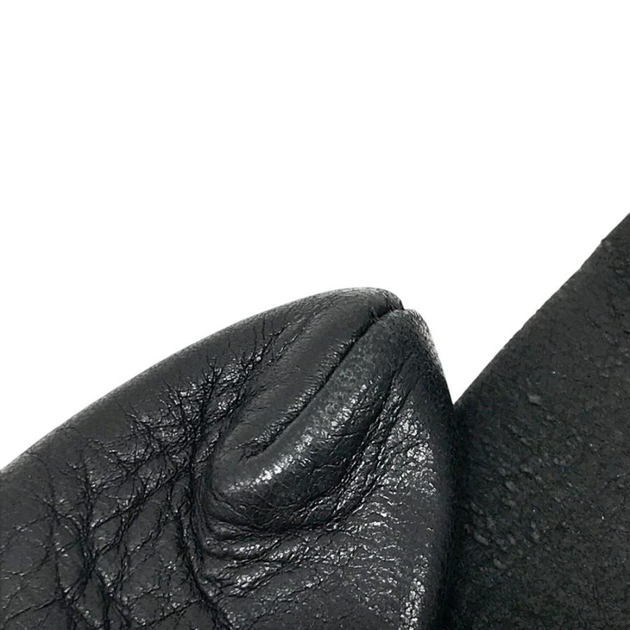 VANSON バンソン パンチング レザーグローブ イエロー系 S バイク