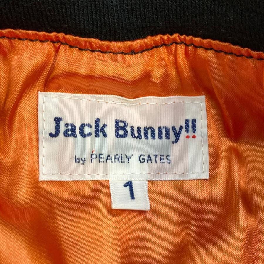 JACK BUNNY ジャックバニー 中綿ジップスカート ブラック系 1 ゴルフ