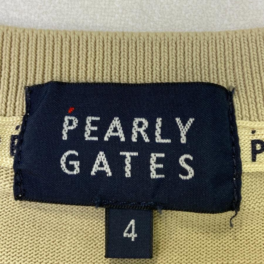 PEARLY GATES パーリーゲイツ ニットセーター ベージュ系 4 PEARLY GATES パーリーゲイツ ニットセーター ベージュ系 4