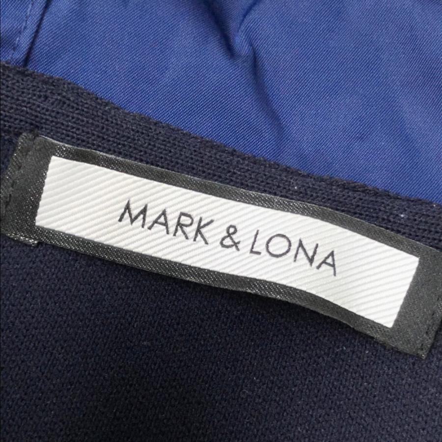 MARK&LONA マークアンドロナ ハーフジップ 長袖パーカー スカル