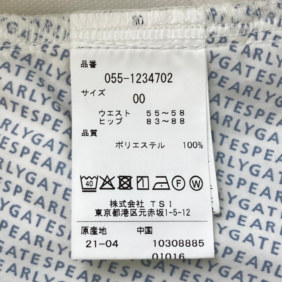 PEARLY GATES パーリーゲイツ スカート 刺繍 ホワイト系 00 ゴルフ