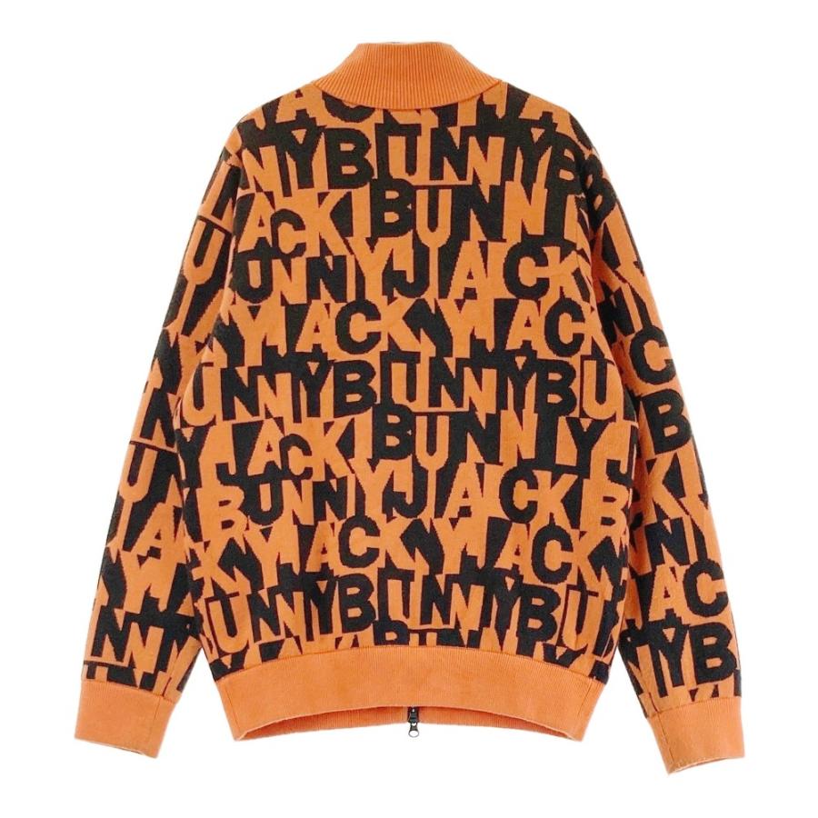 JACK BUNNY ジャックバニー ニット ジップ ジャケット ロゴ 4 JACK BUNNY ジャックバニー ニット ジップ ジャケット ロゴ 4