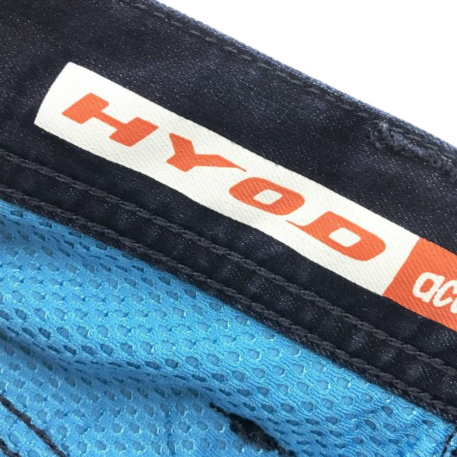 HYOD ヒョウドウ スポーツデニム ライディングパンツ ネイビー系 31