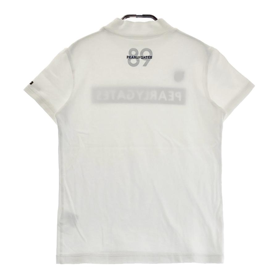 PEARLY GATES（パーリーゲイツ） フロントロゴ ハイネック 半袖Tシャツ
