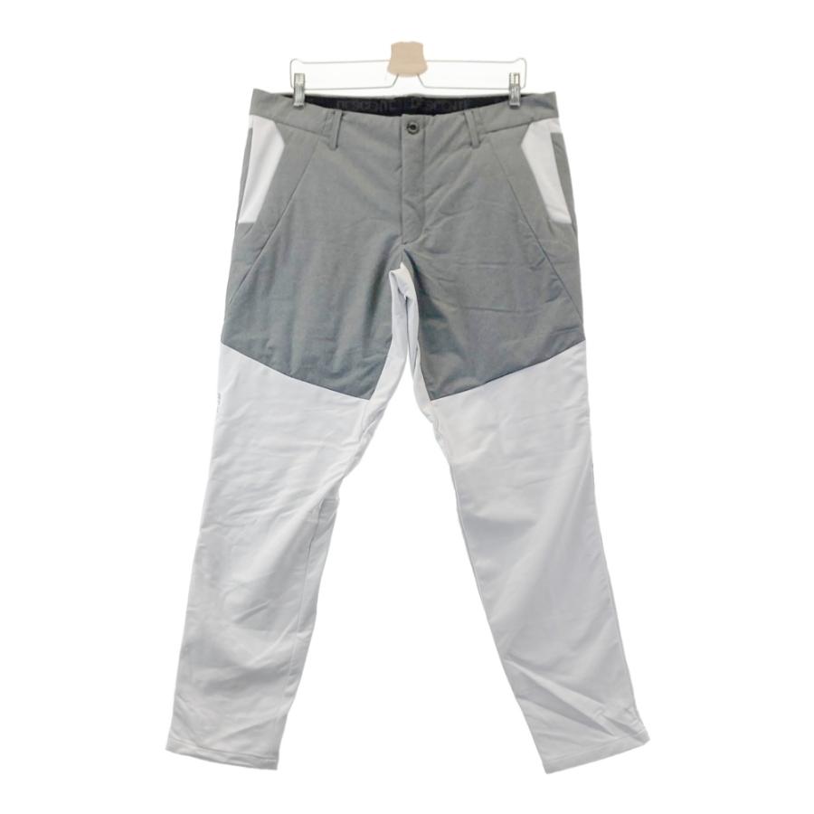 DESCENTE GOLF デサントゴルフ 裏起毛 ダウンパンツ グレー系 XB