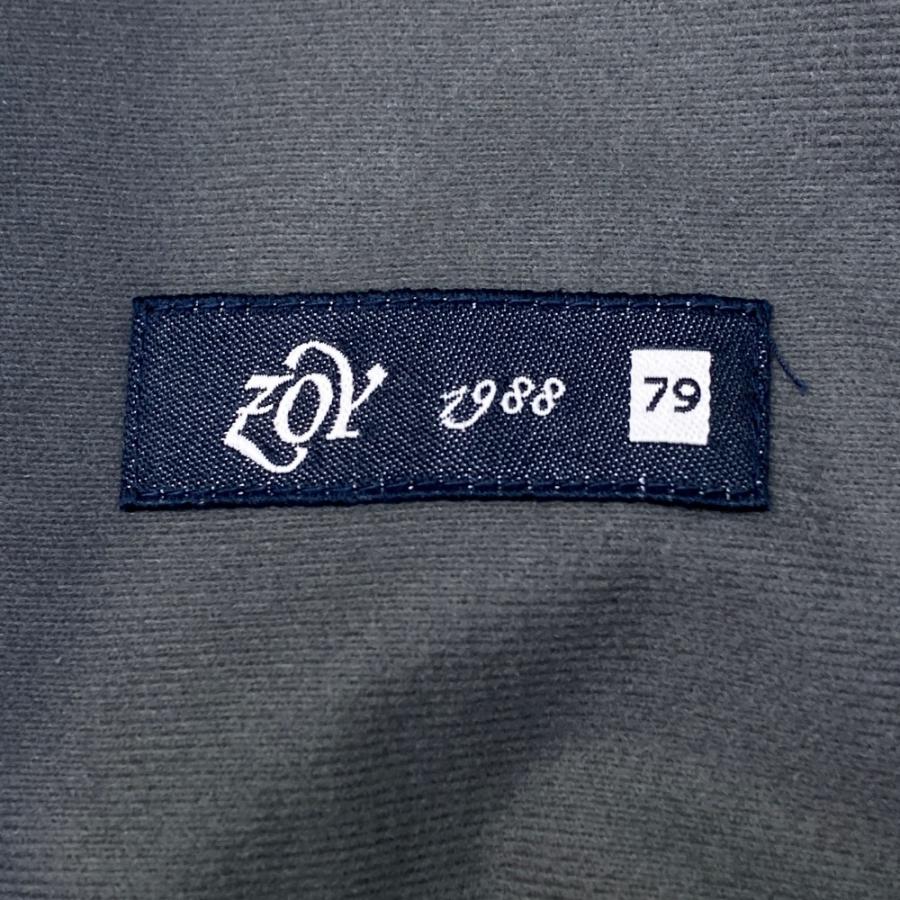 ZOY（ゾーイ） 【新品】ZOY 裏微起毛 羊毛混パンツ ヘリンボーン柄