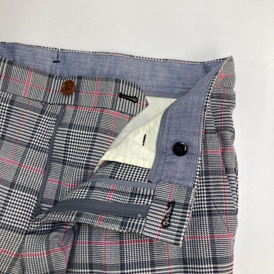 サイズ：M CALLAWAY キャロウェイ  コットン混 ストレッチパンツ グレンチェック柄 グレー系 [240101415458] ゴルフウェア メンズ ストスト Callaway CALLAWAY キャロウェイ コットン混 ストレッチパンツ