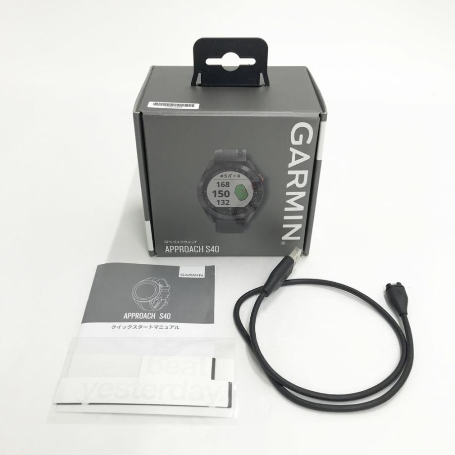 Garmin ガーミン S40 GPSナビウォッチ グレー 充電ケーブル付き Garmin ガーミン S40 GPSナビウォッチ グレー 充電ケーブル付き Garmin