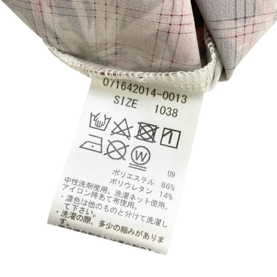 ZOY（ゾーイ） 071642014 半袖ポロシャツ 総柄 グリーン系 38 ゴルフ