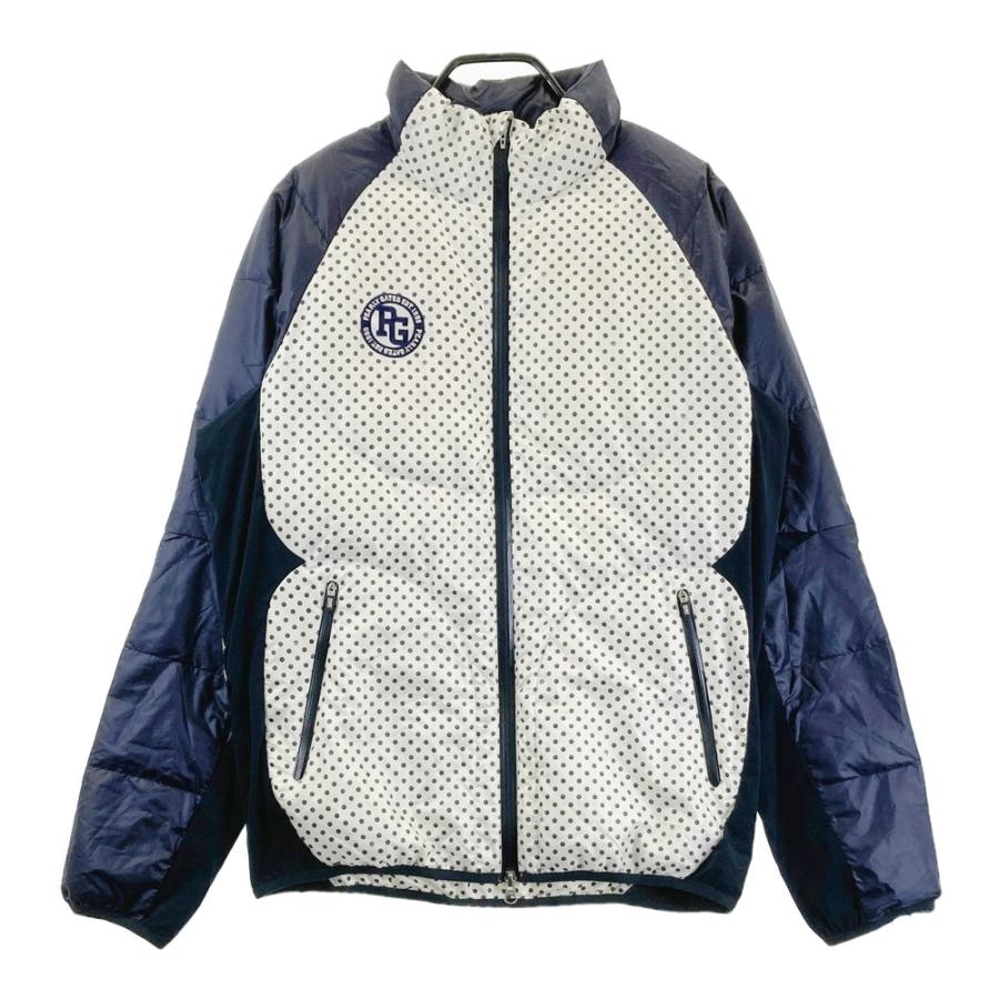 パーリーゲイツ　ダウン　ホワイト　白　ジャケット　5 ゴルフ PEARLY GATES パーリーゲイツ ダウンジャケット ドット柄 ホワイト系 5