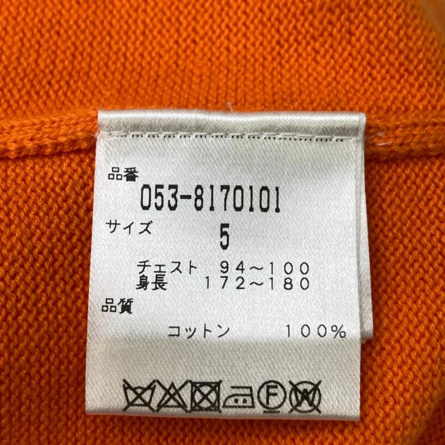 PEARLY GATES パーリーゲイツ 長袖ニットセーター オレンジ系 5 ゴルフ