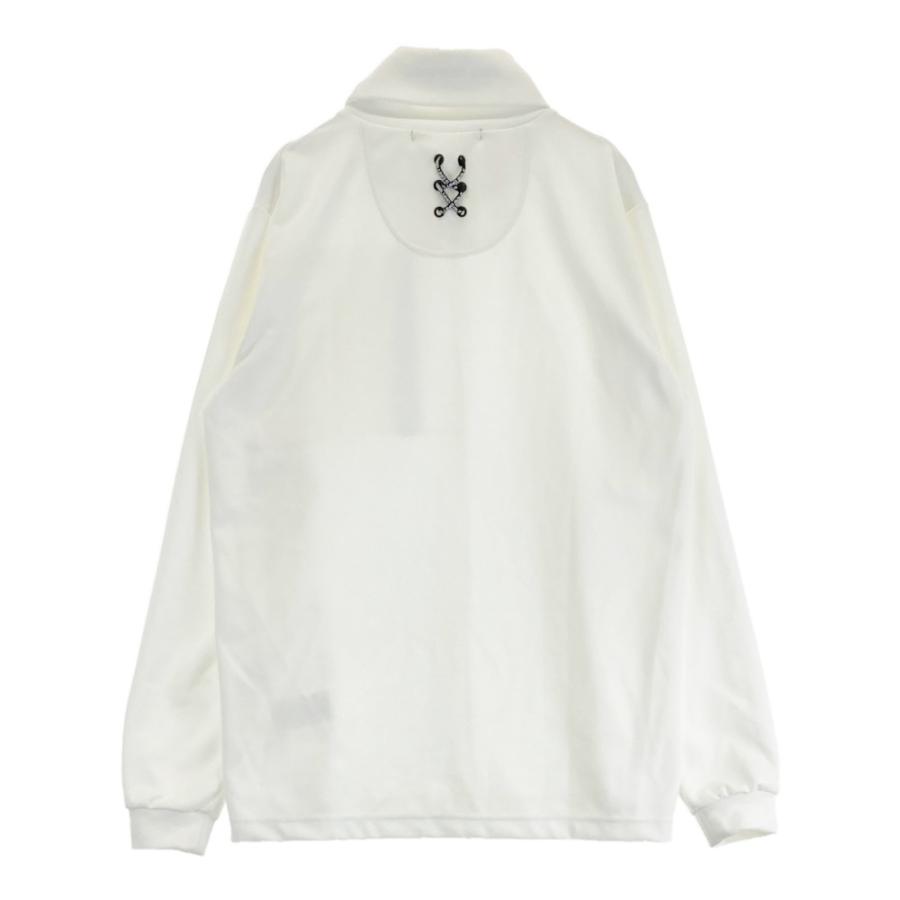 RUSSELUNO ラッセルノ モックネック長袖Tシャツ ルチャ ホワイト RUSSELUNO ラッセルノ モックネック長袖Tシャツ ルチャ ホワイト