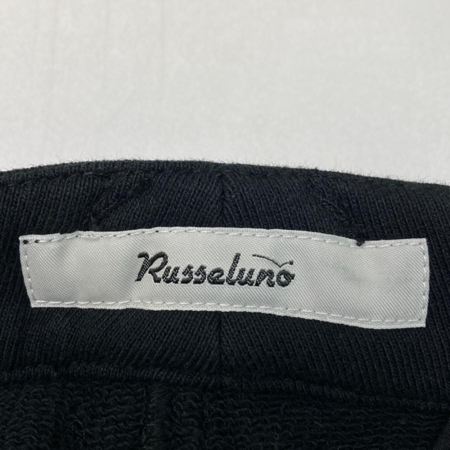 Russeluno（ラッセルノ） スウェットカーゴスカート ブラック系 2