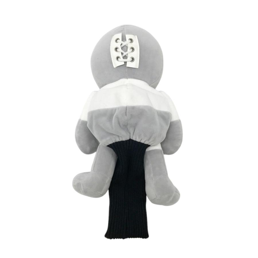 RUSSELUNO ラッセルノ ヘッドカバー ぬいぐるみ ルチャ グレー系 DR×1