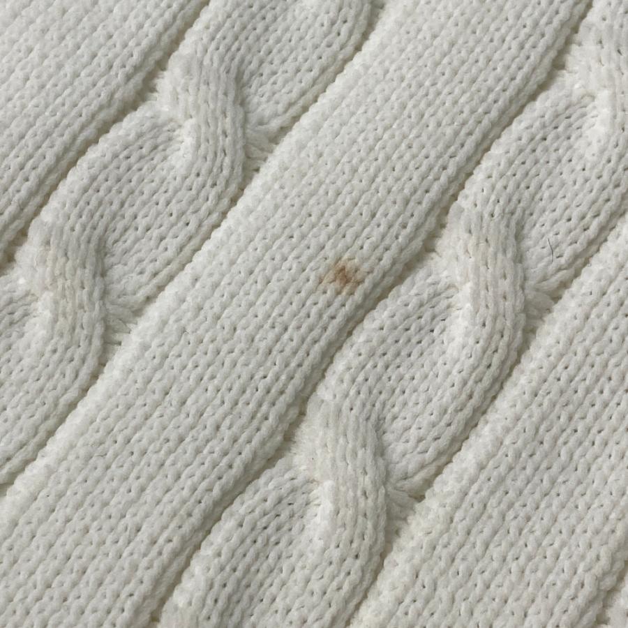 PEARLY GATES パーリーゲイツ Vネック ニットベスト ホワイト系