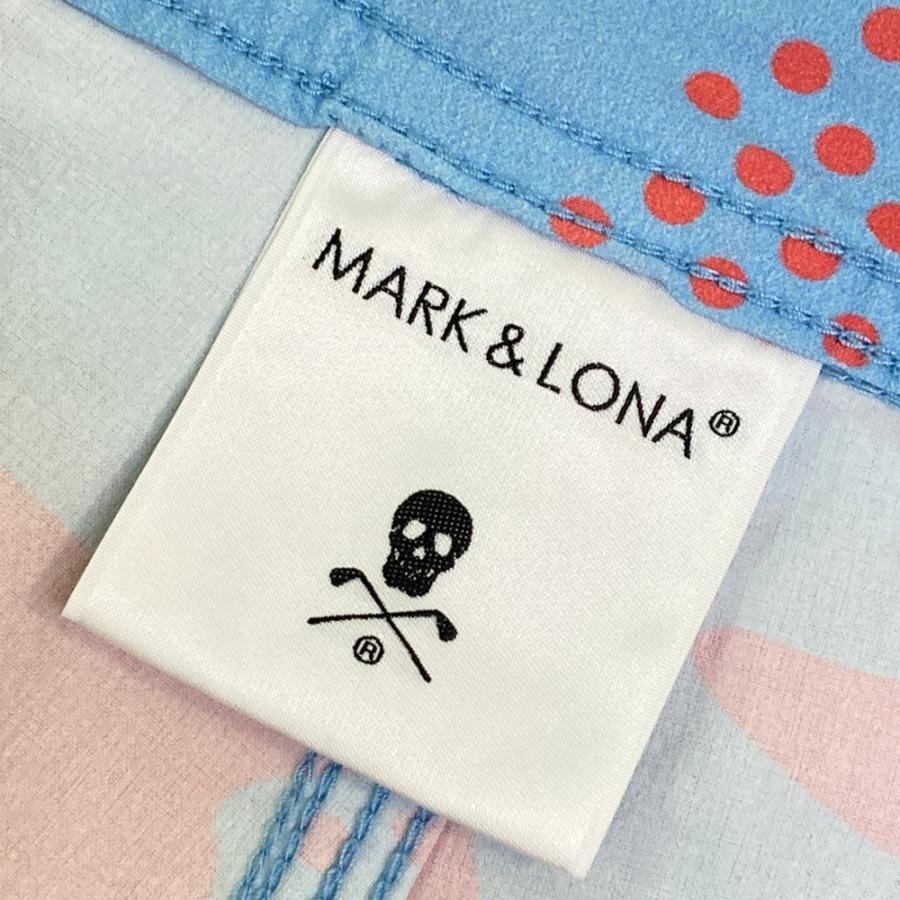 MARK&LONA マークアンドロナ 2022年 ハーフパンツ 総柄 ブルー系 48