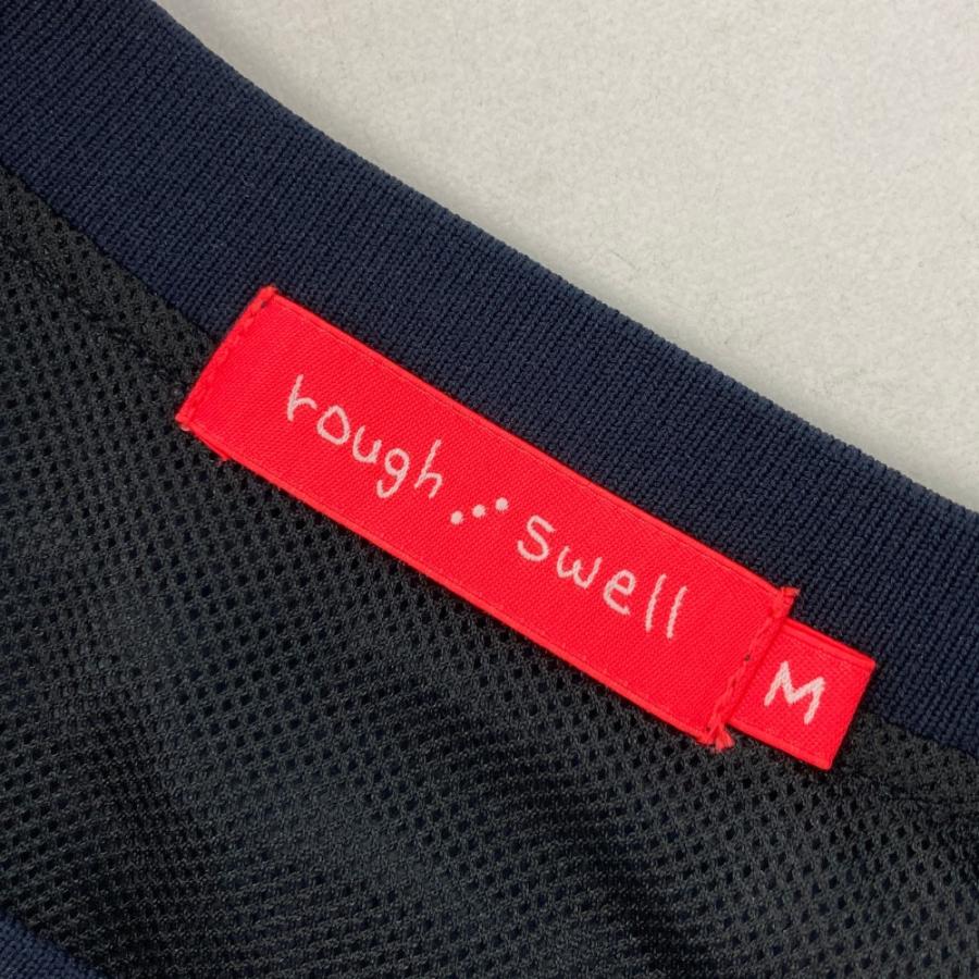 サイズ：M ROUGH&SWELL ラフアンドスウェル 2024年モデル 裏メッシュ ベスト  ネイビー系 [240101418402] ゴルフウェア レディース ストスト ROUGH&SWELL ラフアンドスウェル 2024年モデル 裏メッシュ