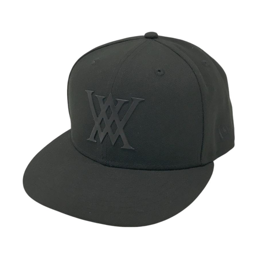 ANEW GOLFアニューゴルフ New Era 9FIFTY ブラックキャップ ANEW GOLF アニューゴルフ ×NEW ERA フラットキャップ ブラック