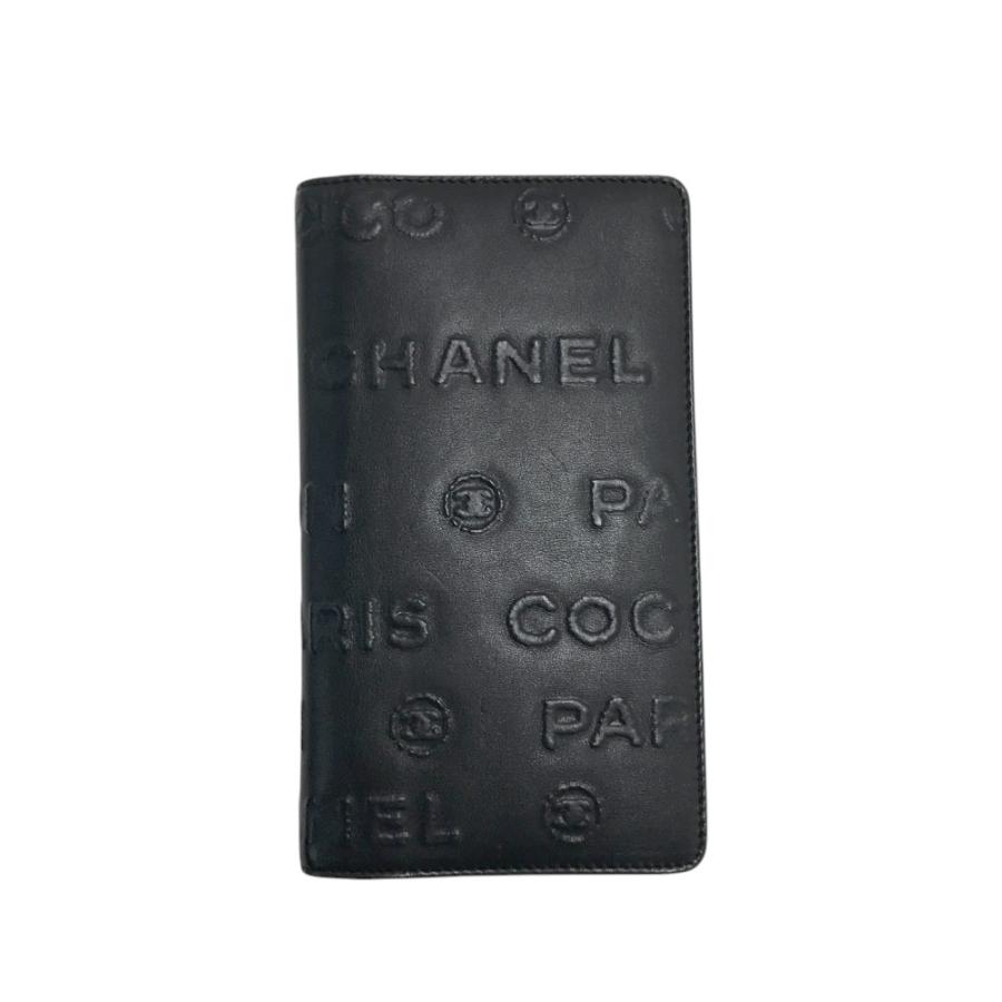 美品】CHANEL シャネル 長財布 アンリミテッド ブラック系 美品】CHANEL シャネル 長財布 アンリミテッド ブラック系