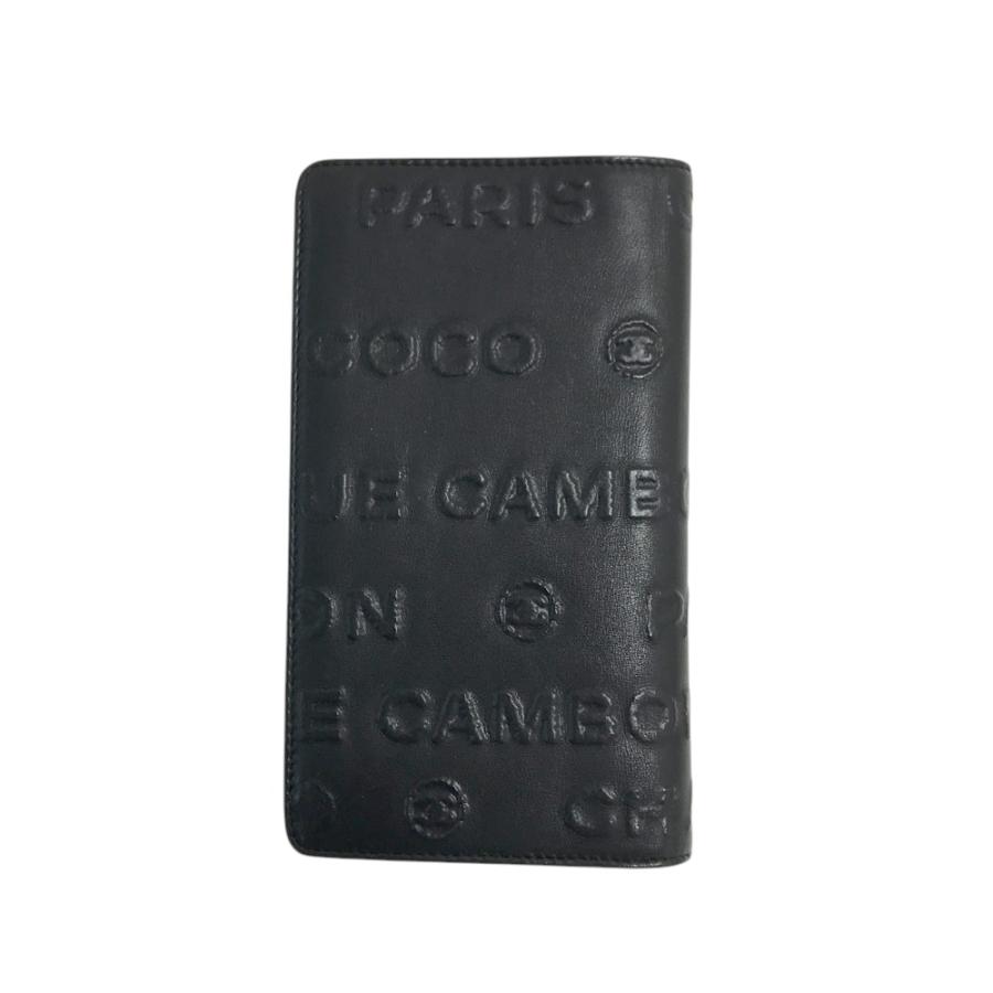 美品】CHANEL シャネル 長財布 アンリミテッド ブラック系