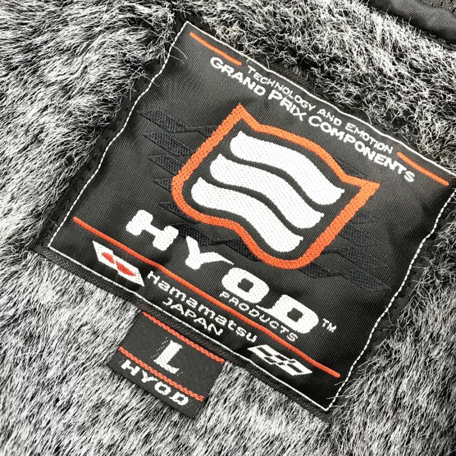 HYOD ヒョウドウ レザージャケット ホワイト系 L バイクウェア メンズ