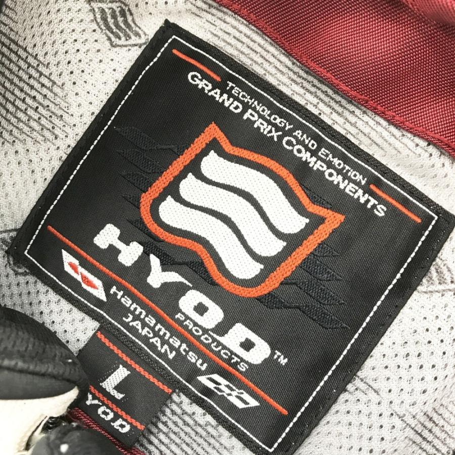 HYOD ヒョウドウ メッシュジャケット ホワイト系 L バイクウェア