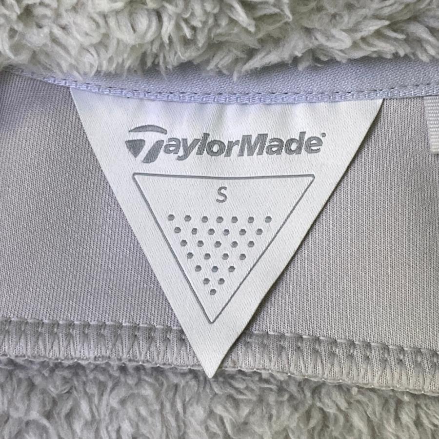 TAYLOR MADE テーラーメイド ボアフリース ジップベスト グレー系 S