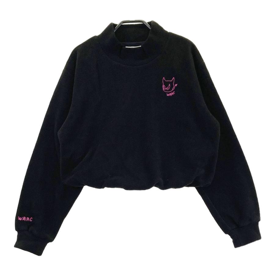 新品】WAAC ワック 072234081 フリースプルオーバー ブラック系 1