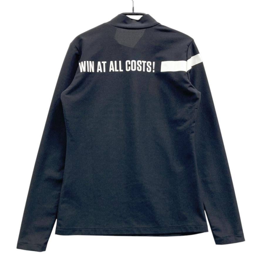 サイズ：XS WAAC ワック 072242060 長袖モックネックTシャツ  ブラック系 [240101419505] ゴルフウェア レディース ストスト WAAC 【新品】WAAC ワック 072242060 長袖モックネックTシャツ